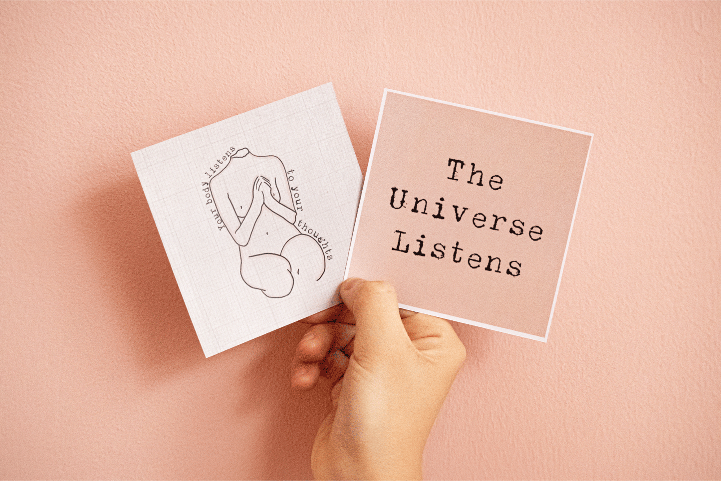 "The Universe Listens"