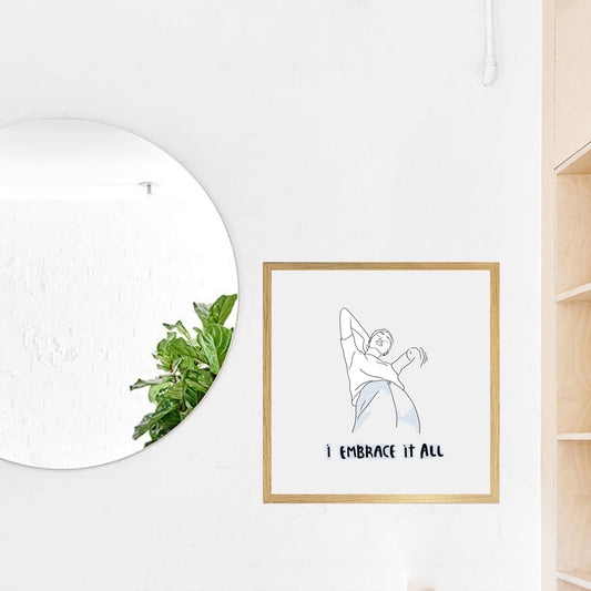 "Embracing it"⁠