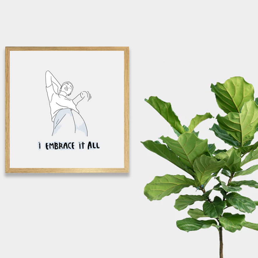 "Embracing it"⁠