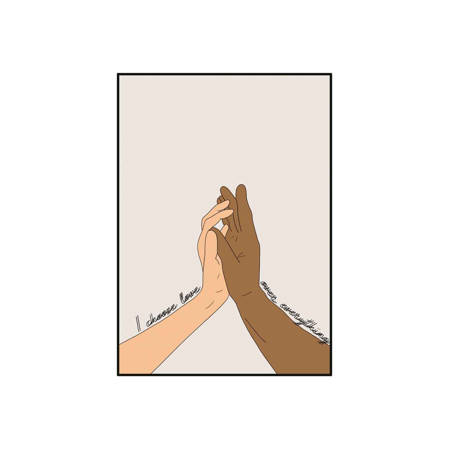 "I choose Love"